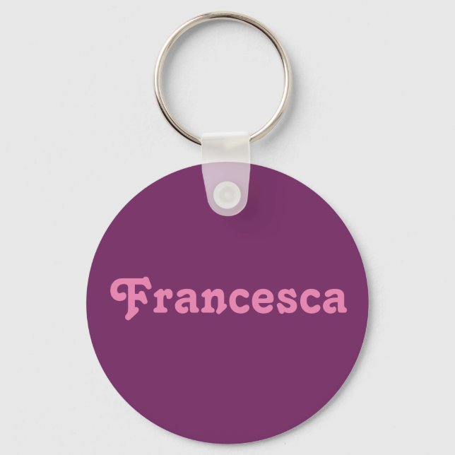 Schlüsselkette Francesca Schlüsselanhänger (Vorderseite)