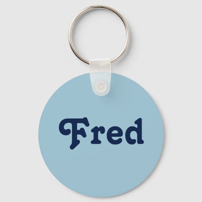 Schlüsselkette Fred Schlüsselanhänger (Vorderseite)