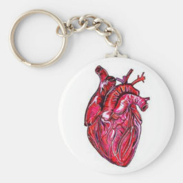 Schlüsselkette für anatomisches Herz Schlüsselanhänger