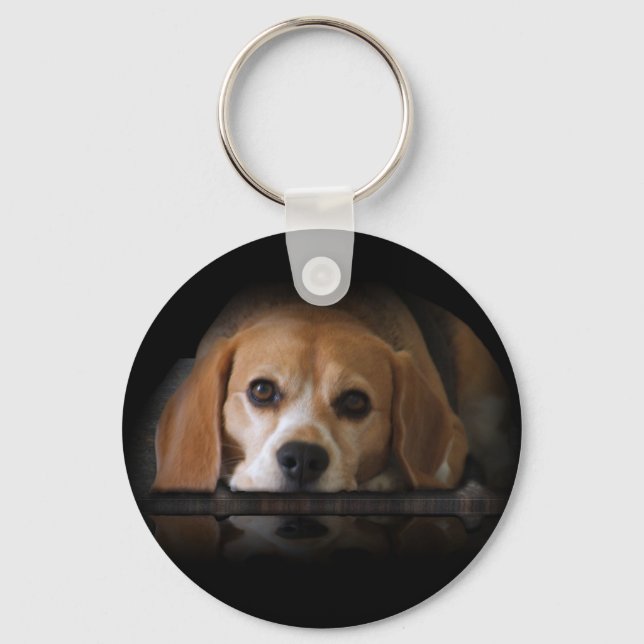 Schlüsselkette für Beagle Schlüsselanhänger (Vorderseite)