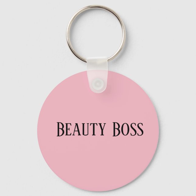 Schlüsselkette für Beauty Boss Schlüsselanhänger (Vorderseite)