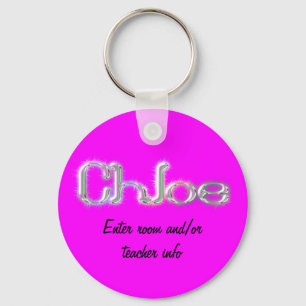 Schlüsselkette für Chloe-Name-Tag Schlüsselanhänger