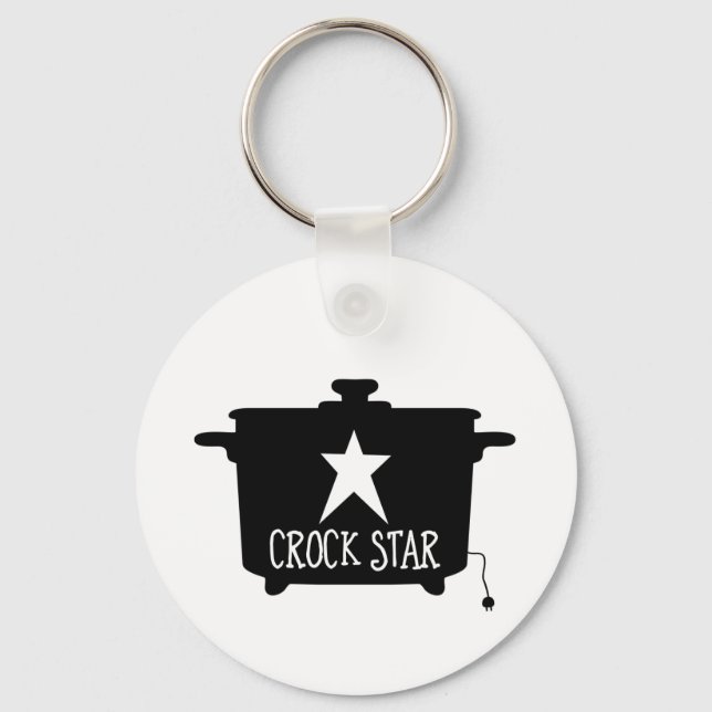 Schlüsselkette für Crock Star Schlüsselanhänger (Vorderseite)