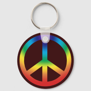 Schlüsselkette für das Friedenszeichen Chakra-Fa Schlüsselanhänger