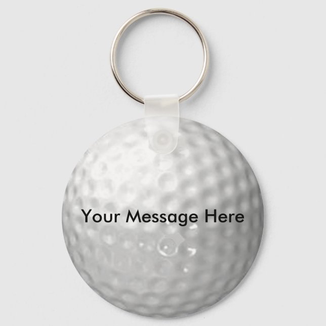 Schlüsselkette für den Golfball Schlüsselanhänger (Vorderseite)