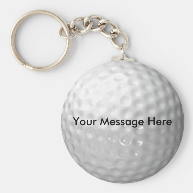 Schlüsselkette für den Golfball Schlüsselanhänger (Vorne)