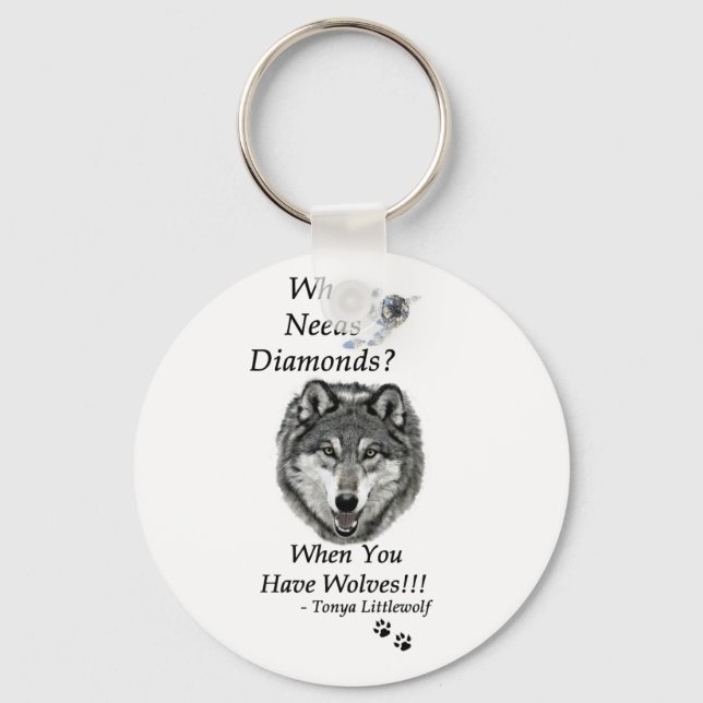 Schlüsselkette für die Diamanten-Sammlung Schlüsselanhänger (Vorderseite)