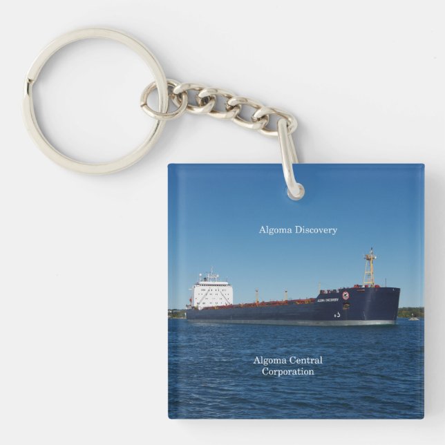 Schlüsselkette für die Erkennung von Algoma Discov Schlüsselanhänger (Vorderseite)