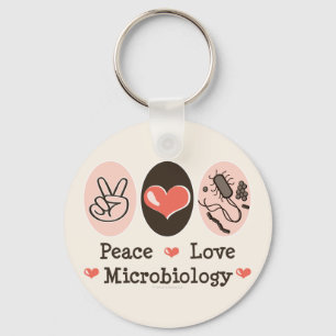 Schlüsselkette für die Liebe von Frieden und Mikro Schlüsselanhänger