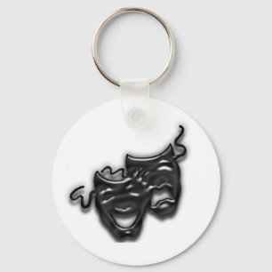 Schlüsselkette für große schwarze Masken Schlüsselanhänger