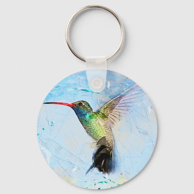 Schlüsselkette für Hummingvogel Schlüsselanhänger (Vorderseite)