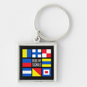 Schlüsselkette für Meeresflaggen Schlüsselanhänger