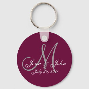 Schlüsselkette für personalisierte Hochzeiten Schlüsselanhänger