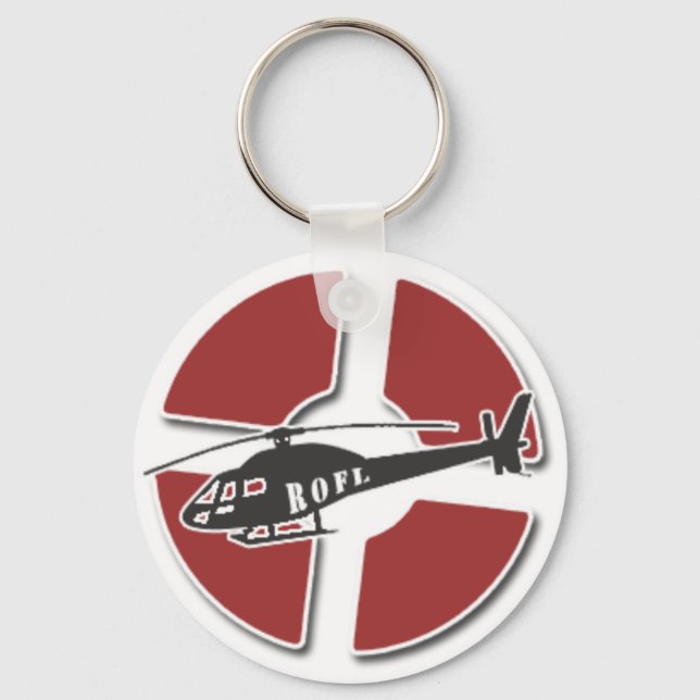Schlüsselkette für Red Copter Schlüsselanhänger (Vorderseite)