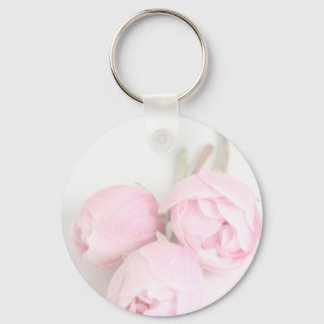 Schlüsselkette für rosa Blüten Schlüsselanhänger
