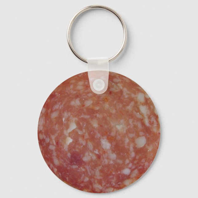 Schlüsselkette für Salami Slice Schlüsselanhänger (Vorderseite)