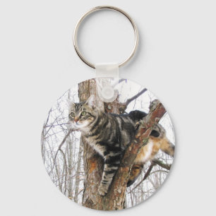 Schlüsselkette für Tabby-Katzen Schlüsselanhänger