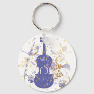 Schlüsselkette für Violine Schlüsselanhänger