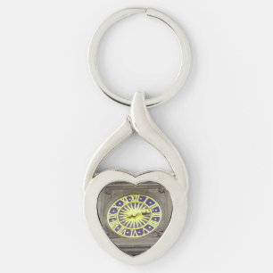 Schlüsselkette für Wall-Uhr-Herz Schlüsselanhänger