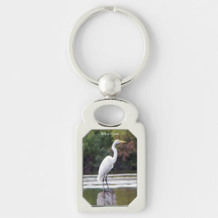 Schlüsselkette für White Crane Schlüsselanhänger