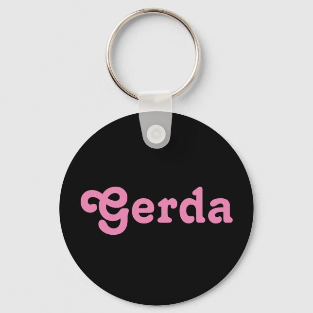 Schlüsselkette Gerda Schlüsselanhänger (Vorderseite)