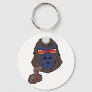 Schlüsselkette Gorilla Schlüsselanhänger