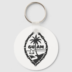 Schlüsselkette Guam-Siegel Schlüsselanhänger