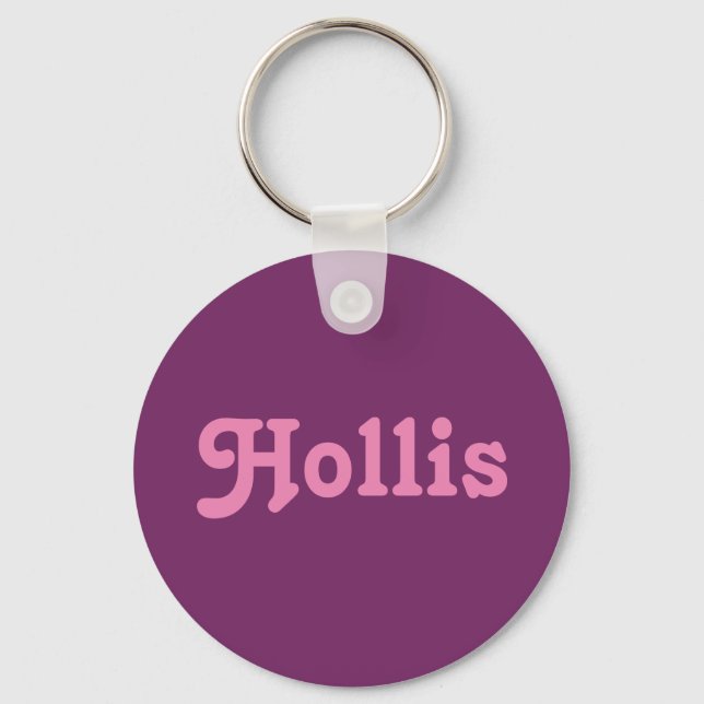 Schlüsselkette Hollis Schlüsselanhänger (Vorderseite)