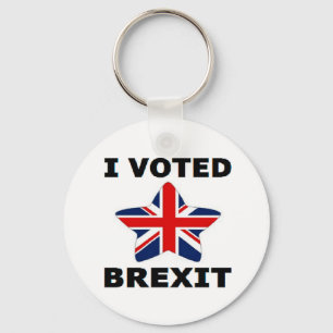 Schlüsselkette I: Brexit votiert Schlüsselanhänger
