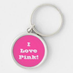 Schlüsselkette I - Liebe rosa Schlüsselanhänger