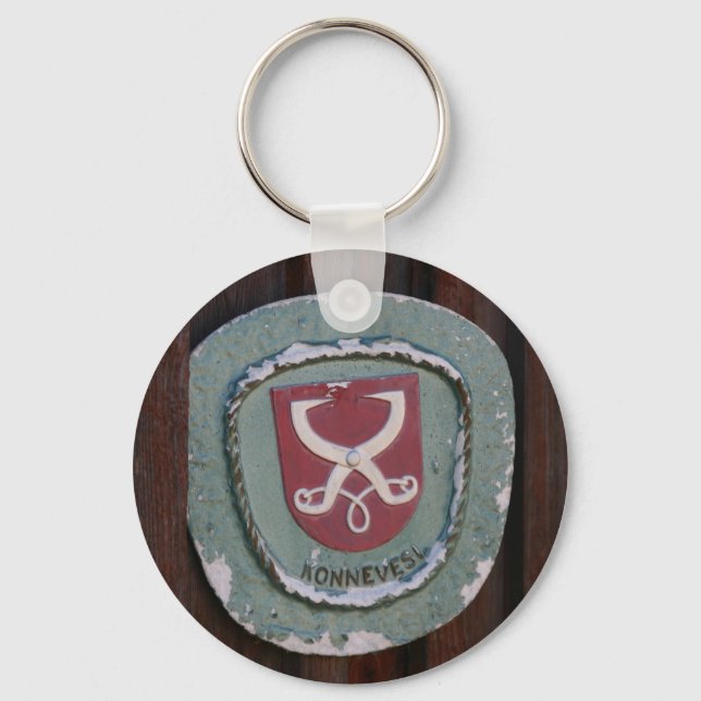 Schlüsselkette Konnevesi Door Plate Schlüsselanhänger (Vorderseite)