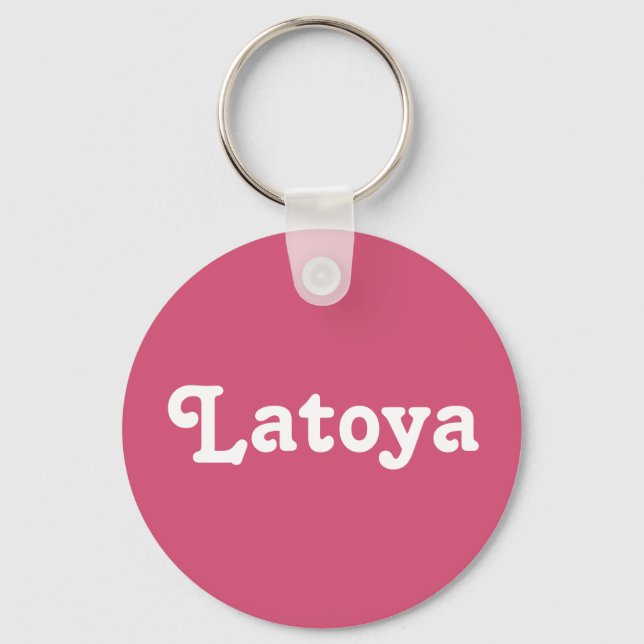 Schlüsselkette Latoya Schlüsselanhänger (Vorderseite)