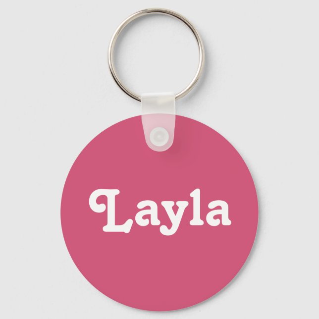 Schlüsselkette Layla Schlüsselanhänger (Vorderseite)