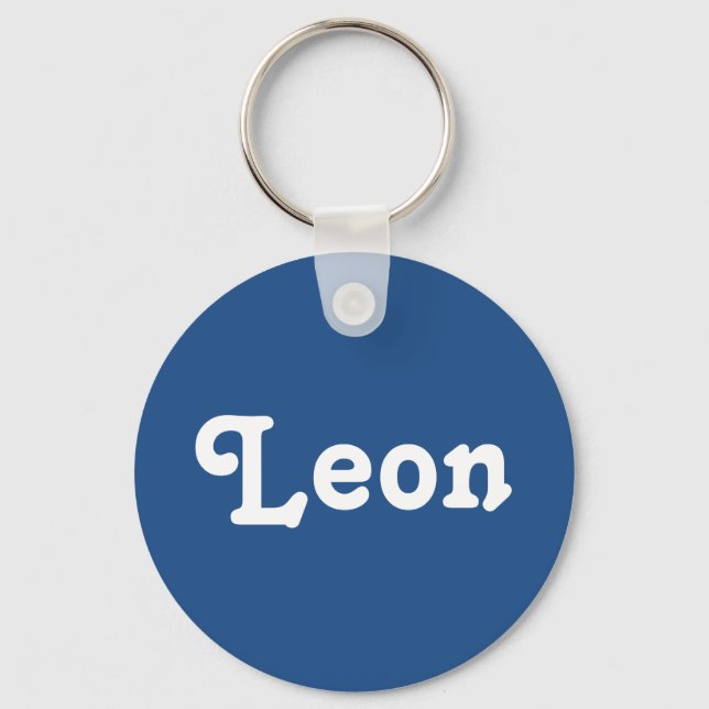 Schlüsselkette Leon Schlüsselanhänger (Vorderseite)