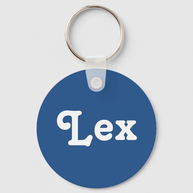 Schlüsselkette Lex Schlüsselanhänger (Vorderseite)