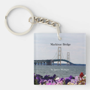 Schlüsselkette Mackinac Brücken-Frühling St. Schlüsselanhänger