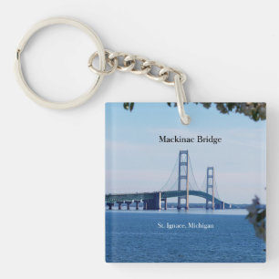Schlüsselkette Mackinac Brücken-St. Ignace Schlüsselanhänger