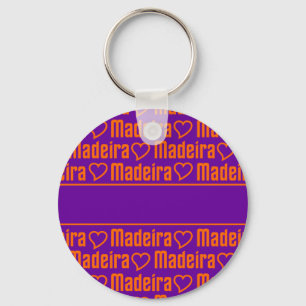 Schlüsselkette Madeira, anpassen Schlüsselanhänger