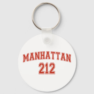 Schlüsselkette Manhattans 212 Schlüsselanhänger
