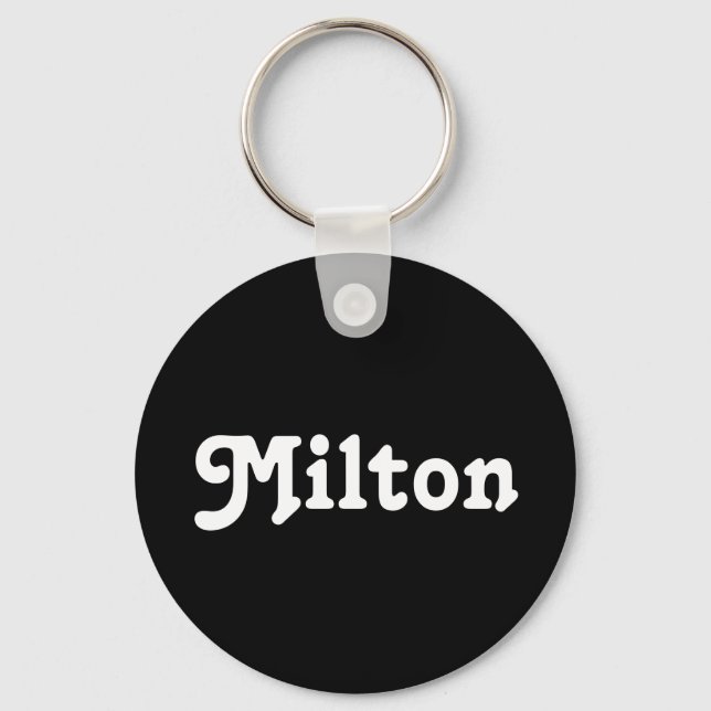 Schlüsselkette Milton Schlüsselanhänger (Vorderseite)