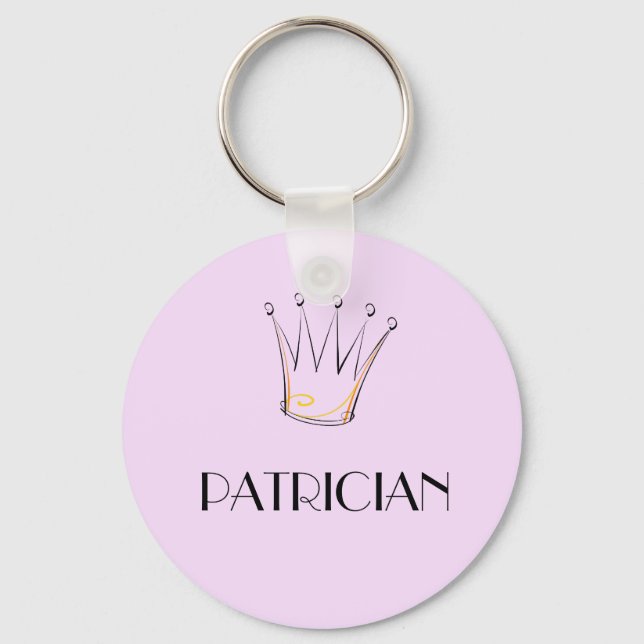 Schlüsselkette "PATRICIAN" Schlüsselanhänger (Vorderseite)