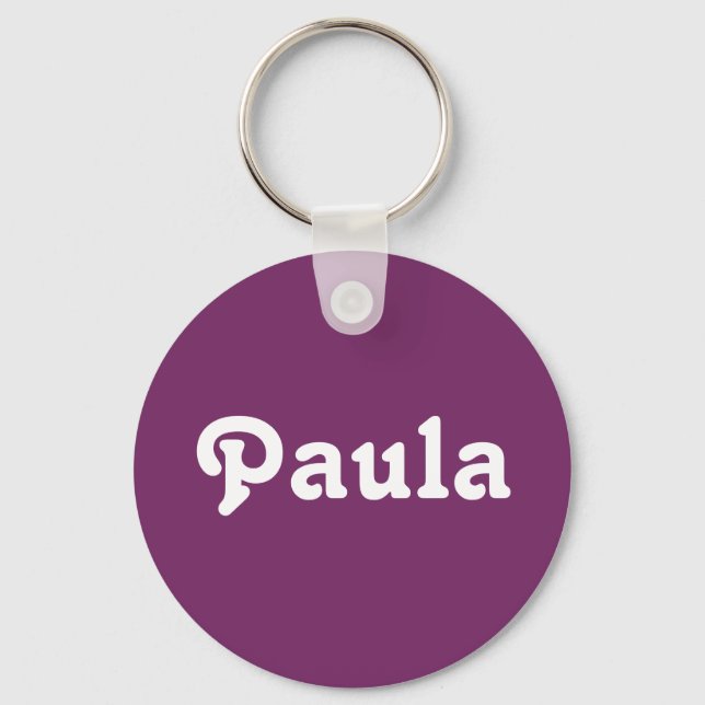 Schlüsselkette Paula Schlüsselanhänger (Vorderseite)