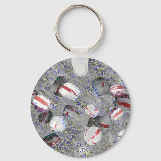 Schlüsselkette Peppermint Schlüsselanhänger (Vorderseite)