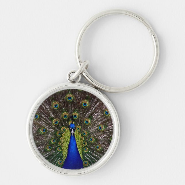 Schlüsselkette Proud Peacock Schlüsselanhänger (Vorne)