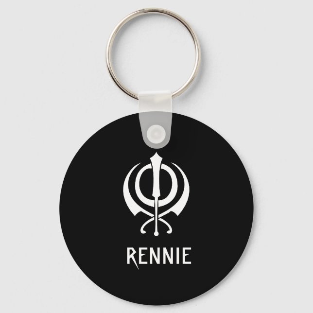 Schlüsselkette "RENNIE" Schlüsselanhänger (Vorderseite)