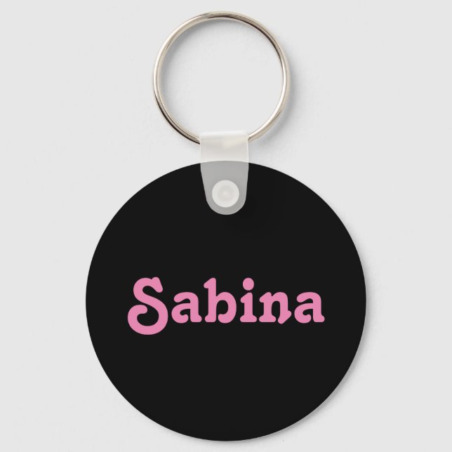 Schlüsselkette Sabina Schlüsselanhänger (Vorderseite)