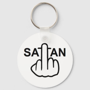 Schlüsselkette Satan drehen um Schlüsselanhänger