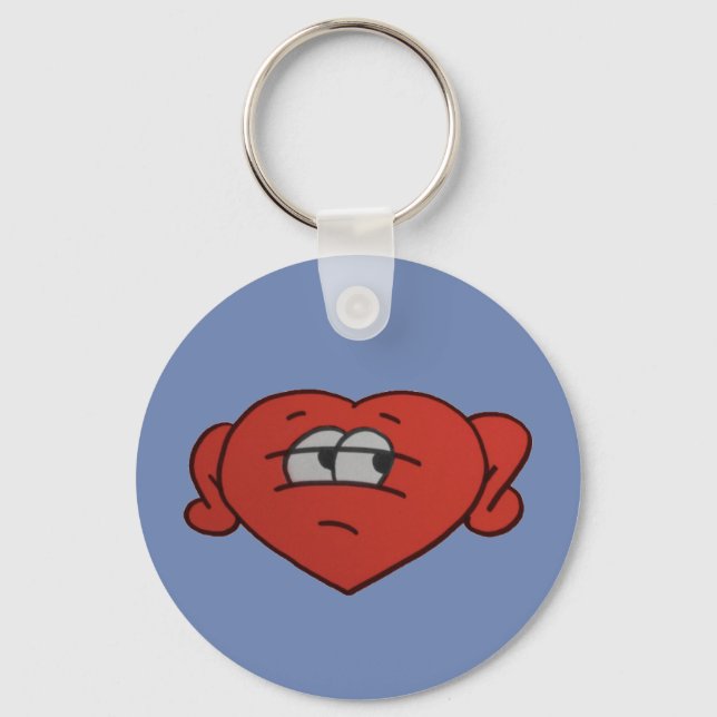 Schlüsselkette Skeptical Heart Schlüsselanhänger (Vorderseite)