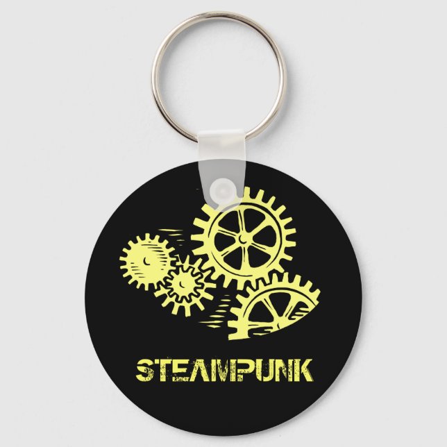 Schlüsselkette "STEAMPUNK" Schlüsselanhänger (Vorderseite)
