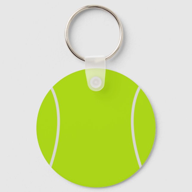 Schlüsselkette Tennis Ball Schlüsselanhänger (Vorderseite)